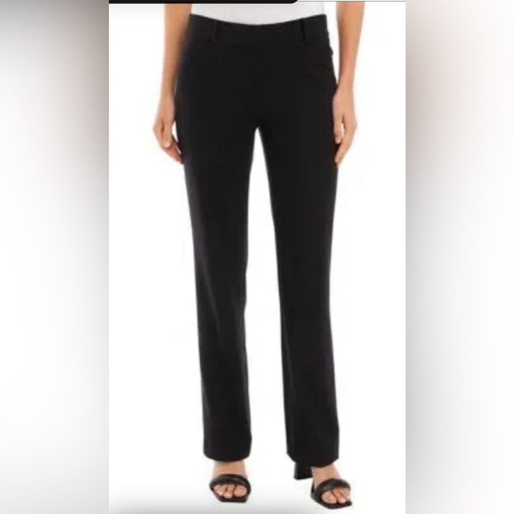 Womens Black Dress Pants Stretch Bootcut Pants